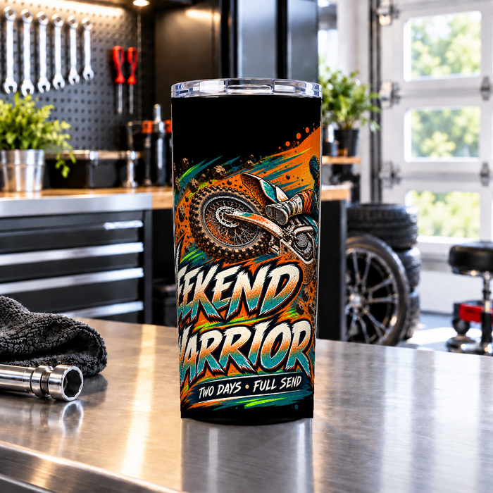 Weekend Warrior Tumbler 20oz