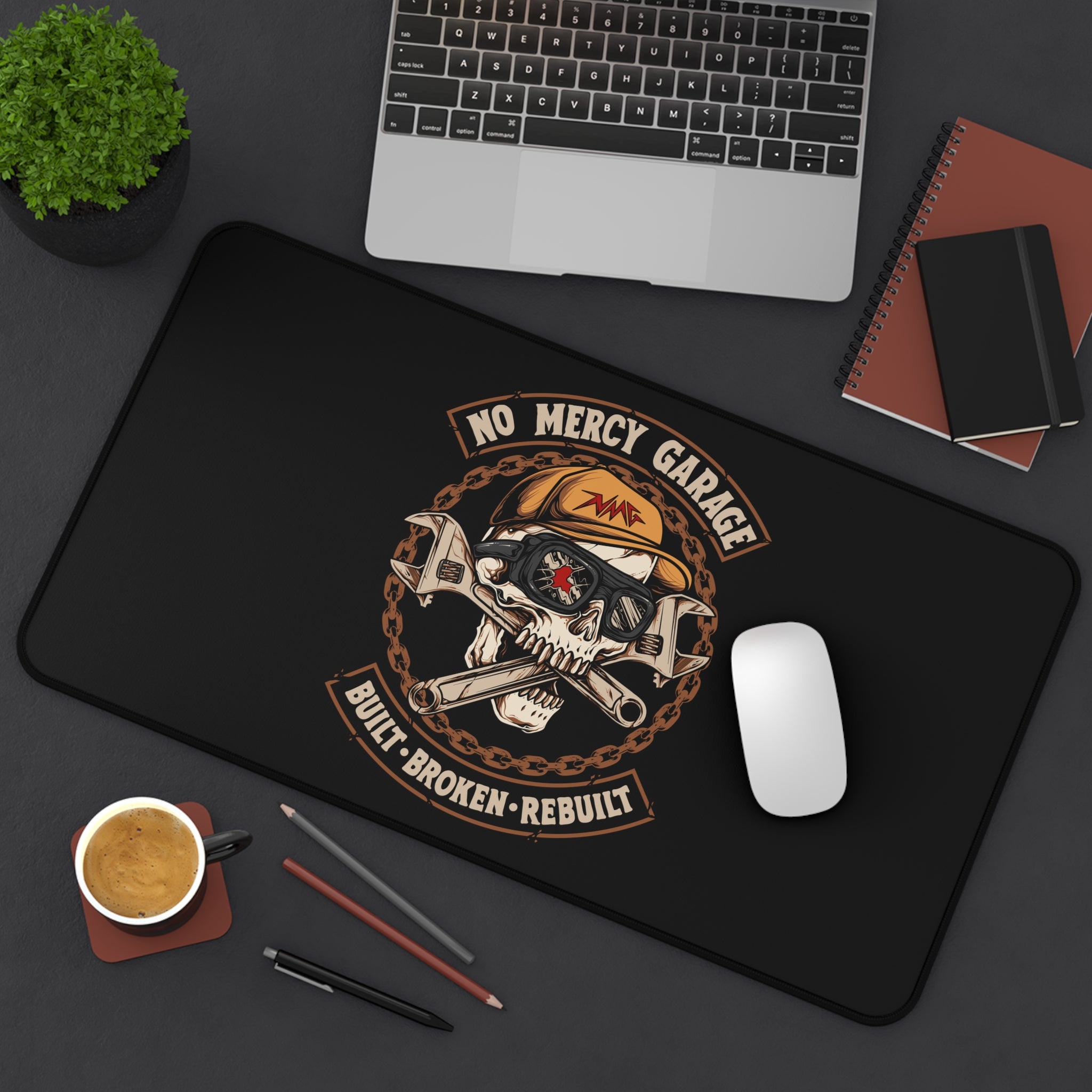 No Mercy Garage Desk Mat
