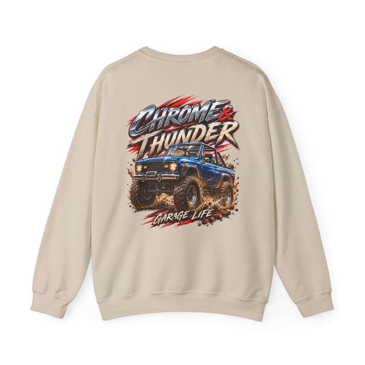 Chrome Thunder Crewneck Sweatshirt