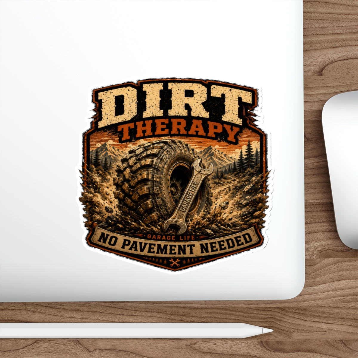 Dirt Therapy Sticker