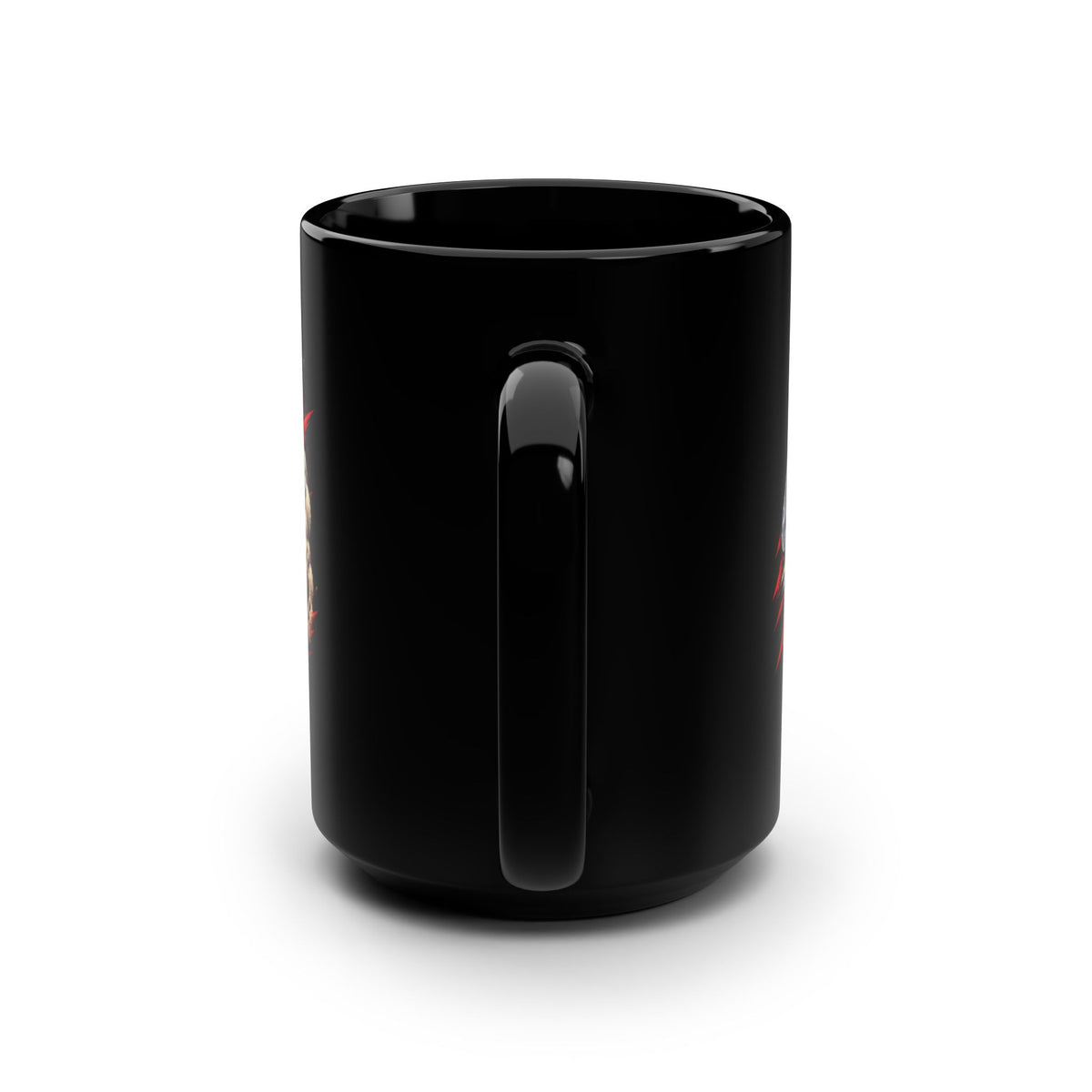 Chrome Thunder Black Mug 15oz