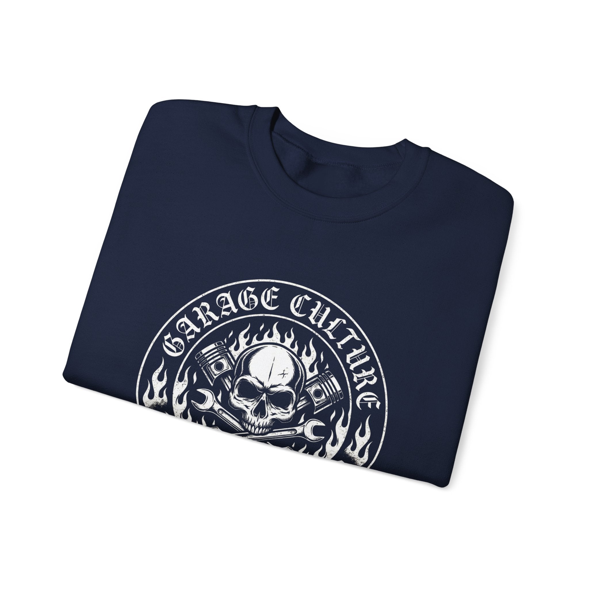 Skull Badge Crewneck Sweatshirt