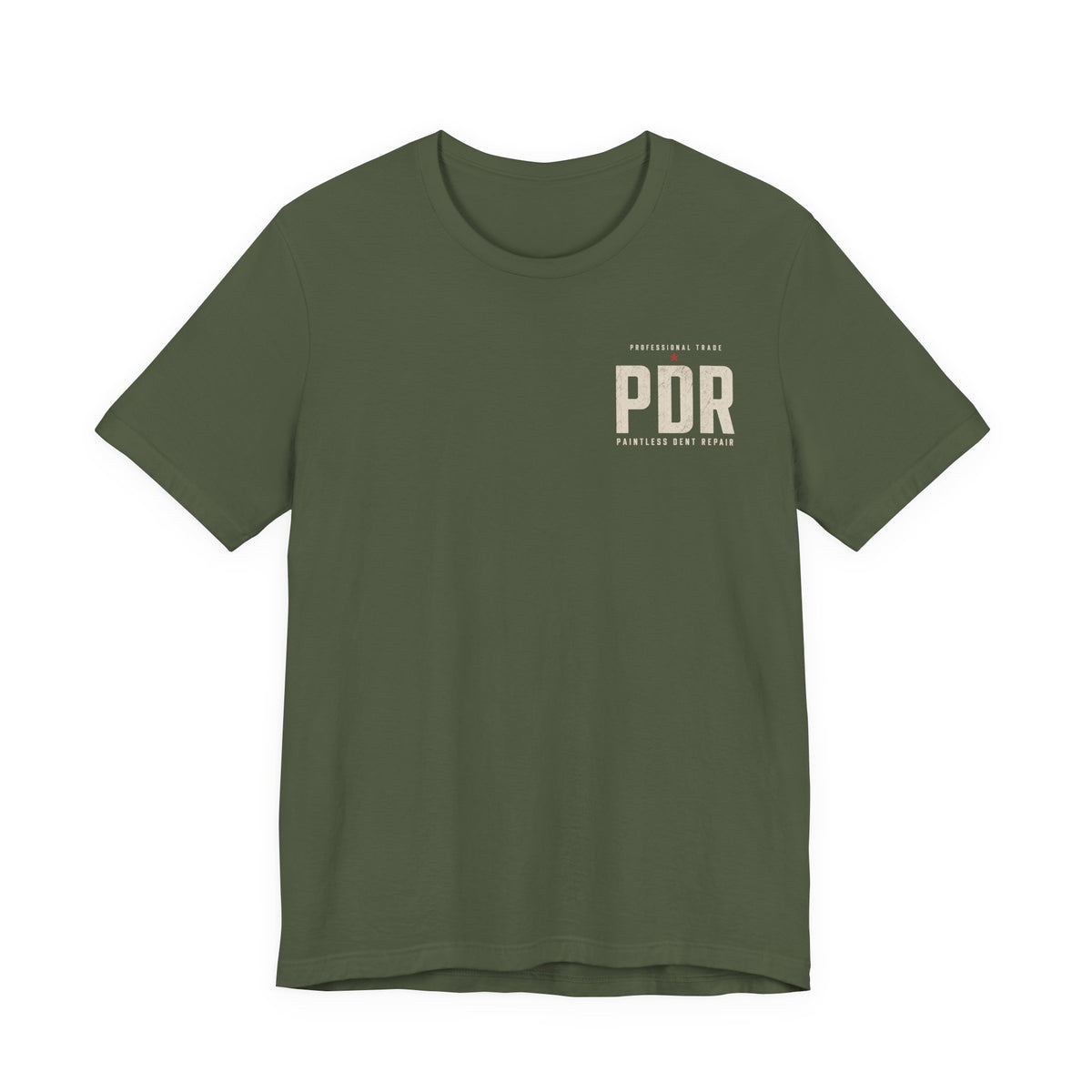 PDR Tech T-Shirt – PDR Culture, Bella+Canvas 3001 unisex tee
