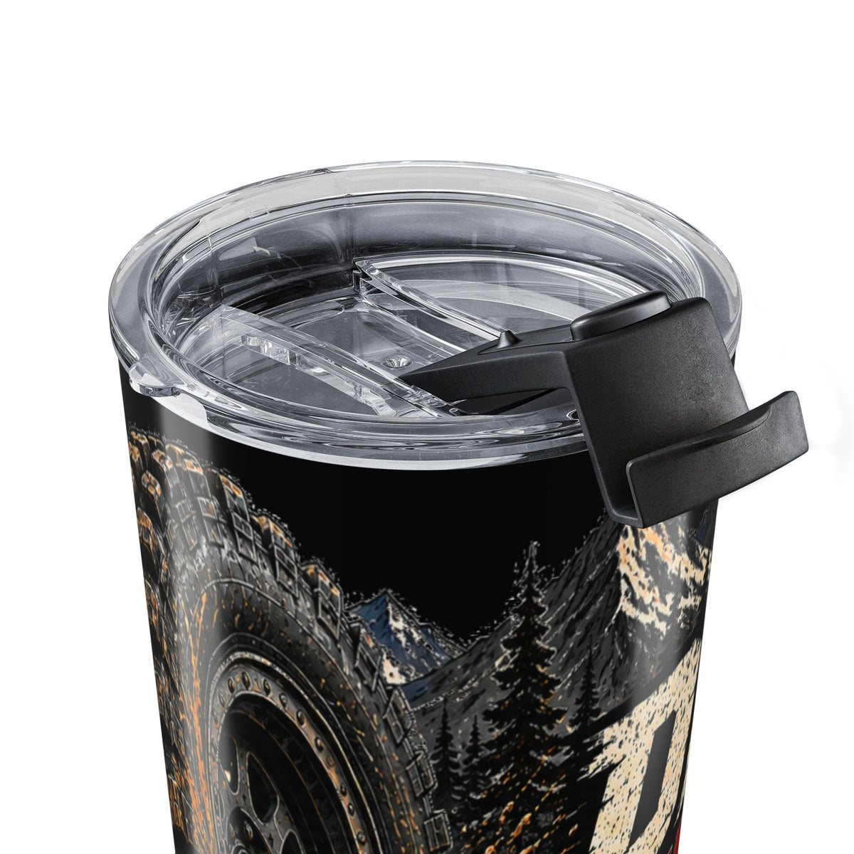 Dirt Therapy 20oz Tumbler with Garage Life artwork by Print Gear