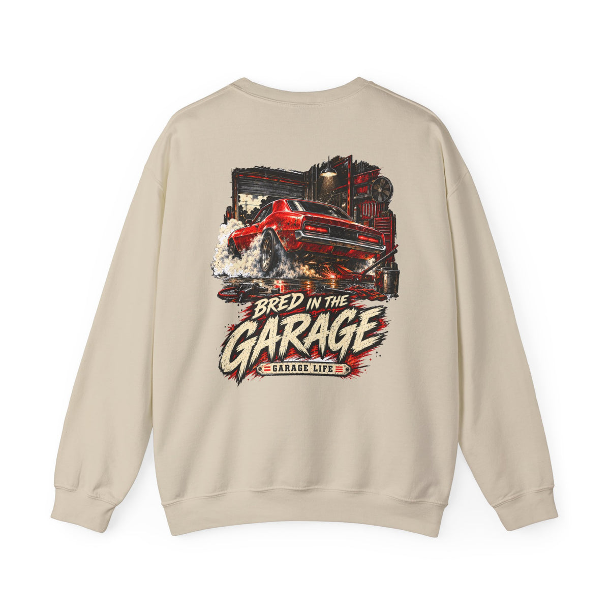 Bred In The Garage Crewneck