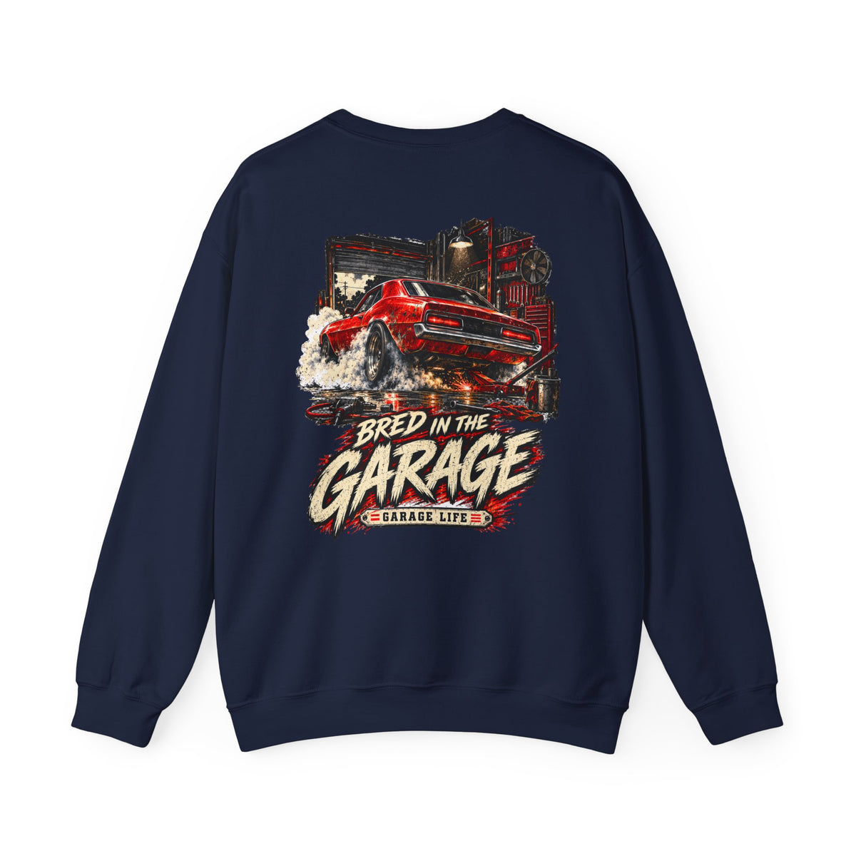 Bred In The Garage Crewneck