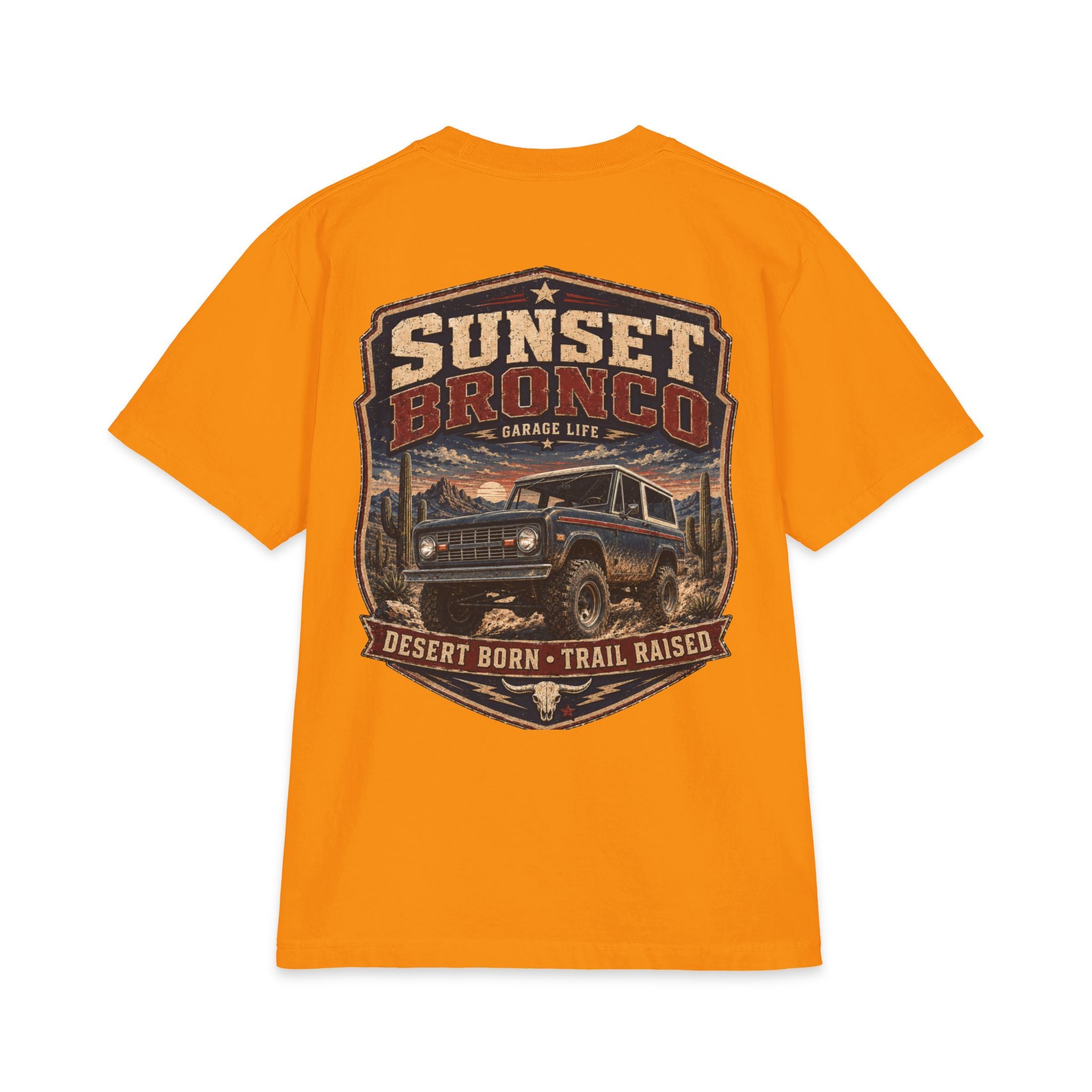 Sunset Bronco Premium Heavyweight T-Shirt
