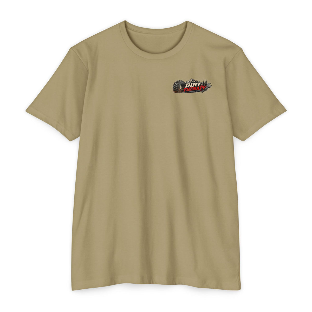 Dirt Therapy T-Shirt with Garage Life artwork by Print Gear
