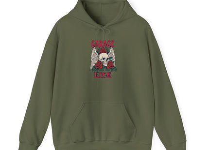 Garage Life Skull Wings Hoodie