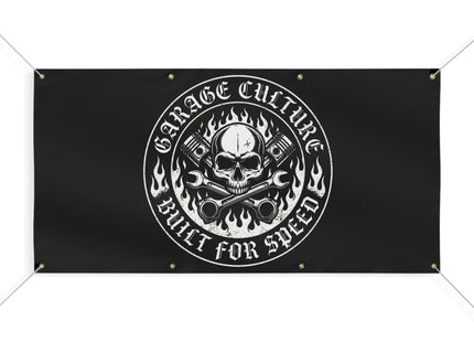 Built For Speed Garage Banner