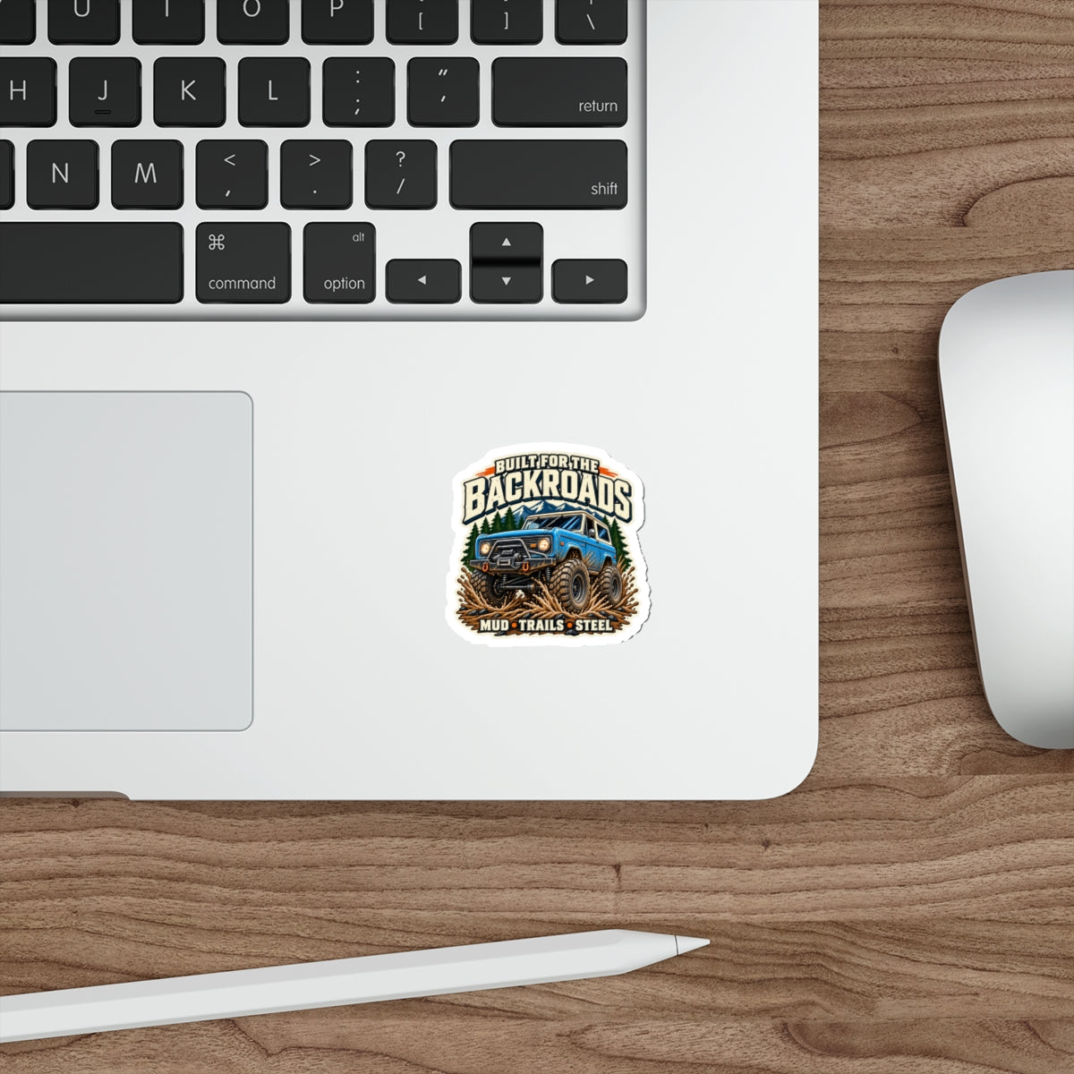 Built for the Backroads Sticker