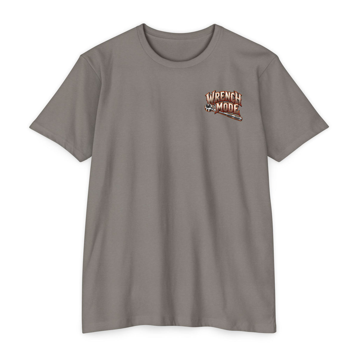 Wrench Mode T-Shirt with Garage Life artwork by Print Gear