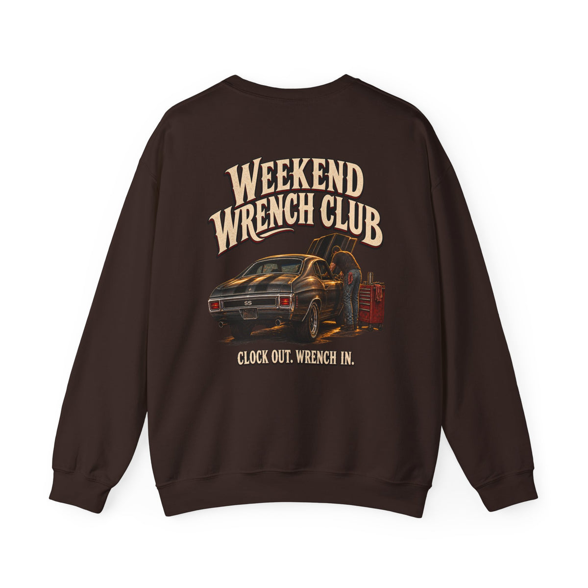 Weekend Wrench Club Crewneck Sweatshirt