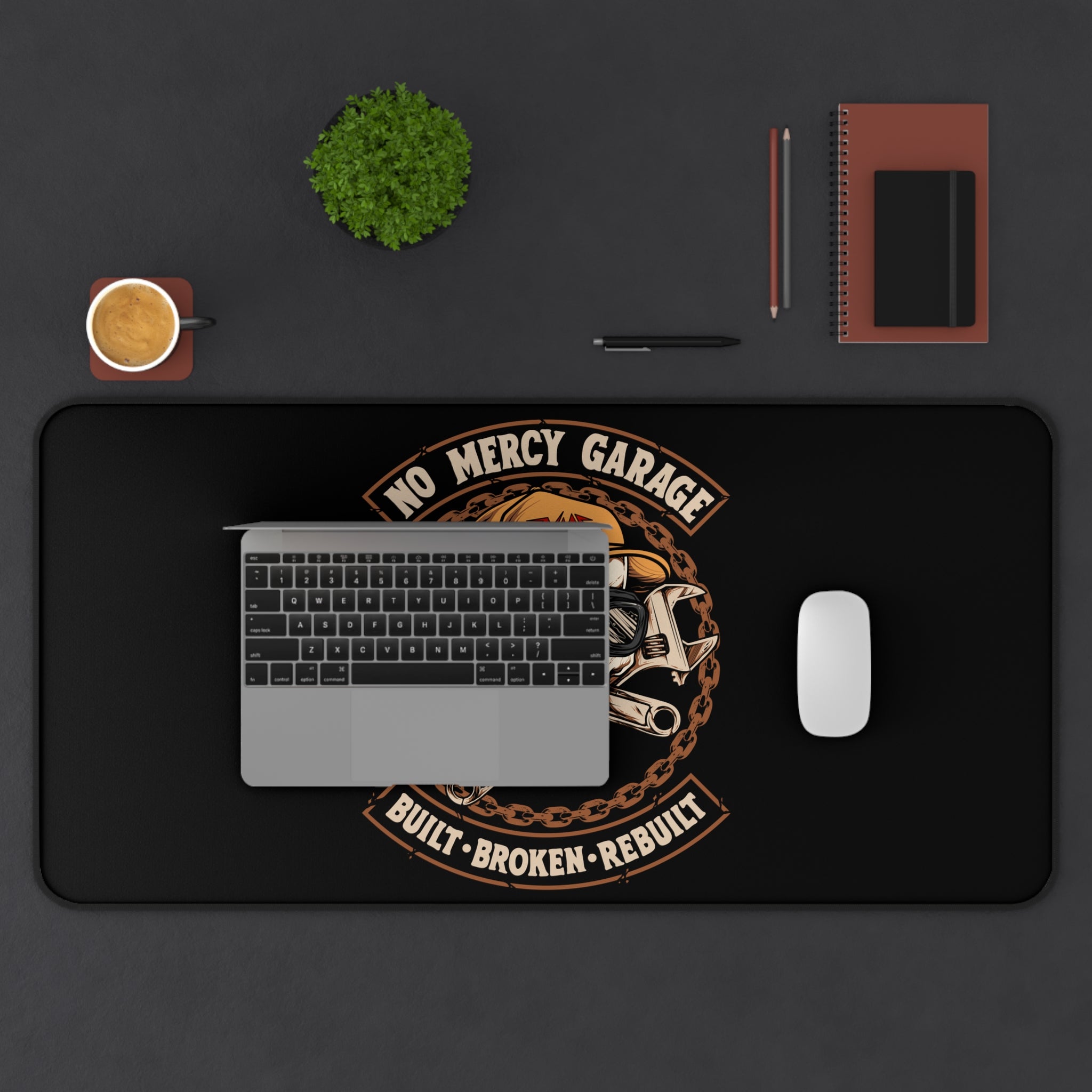 No Mercy Garage Desk Mat