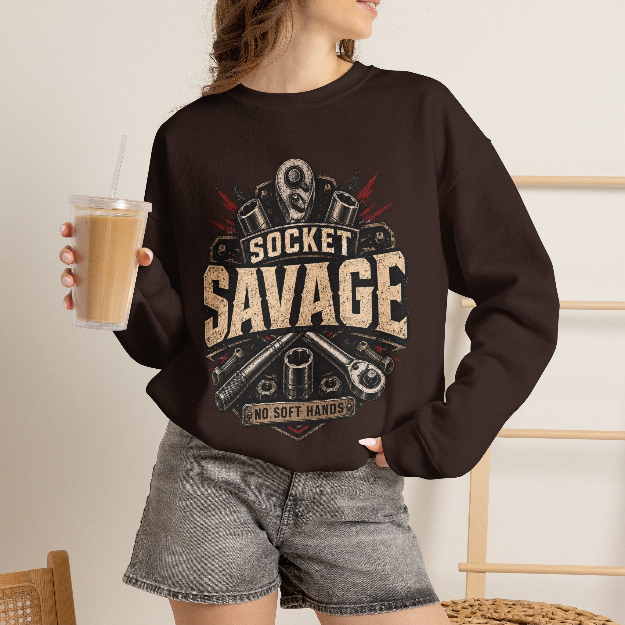 Socket Savage Crewneck Sweatshirt