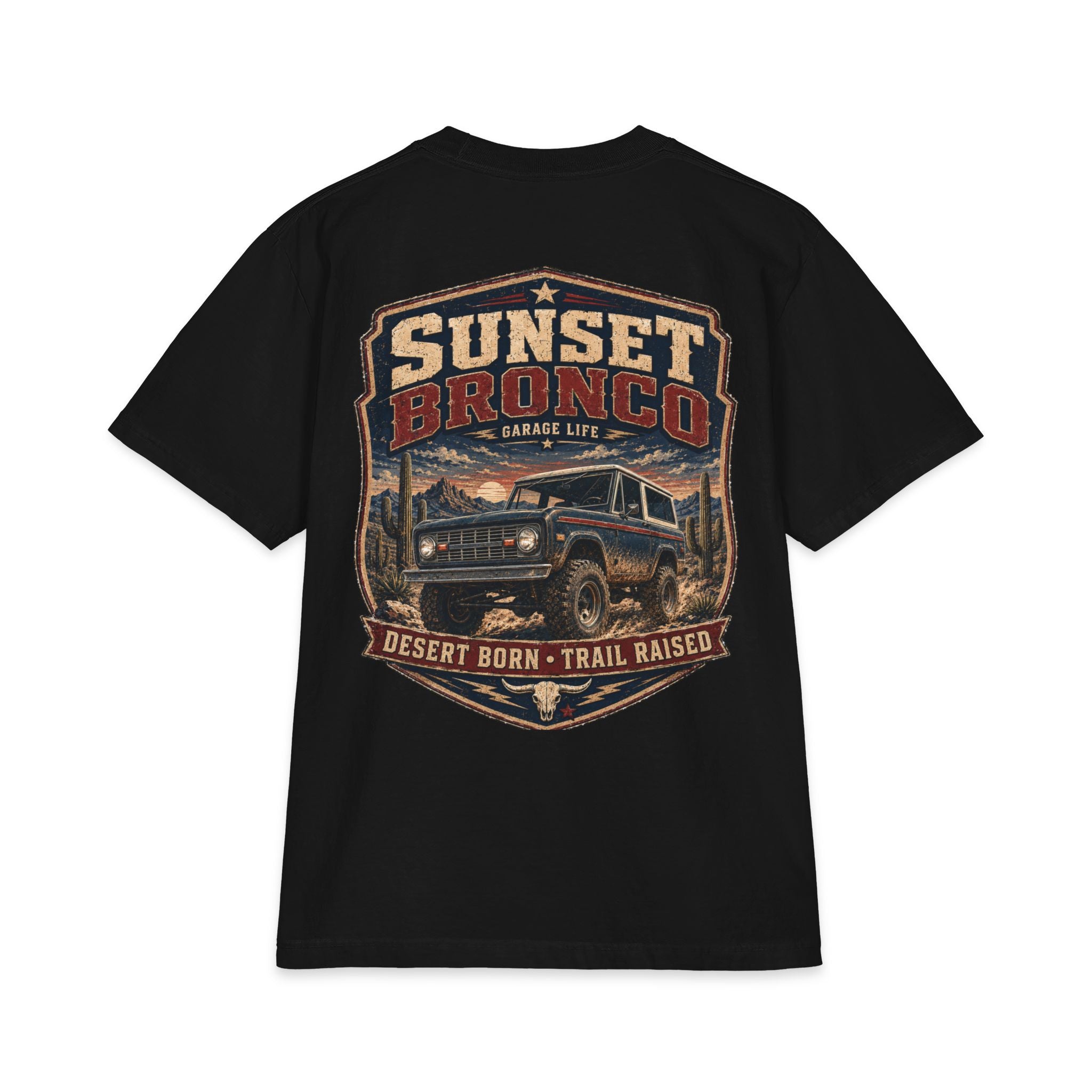 Sunset Bronco Premium Heavyweight T-Shirt