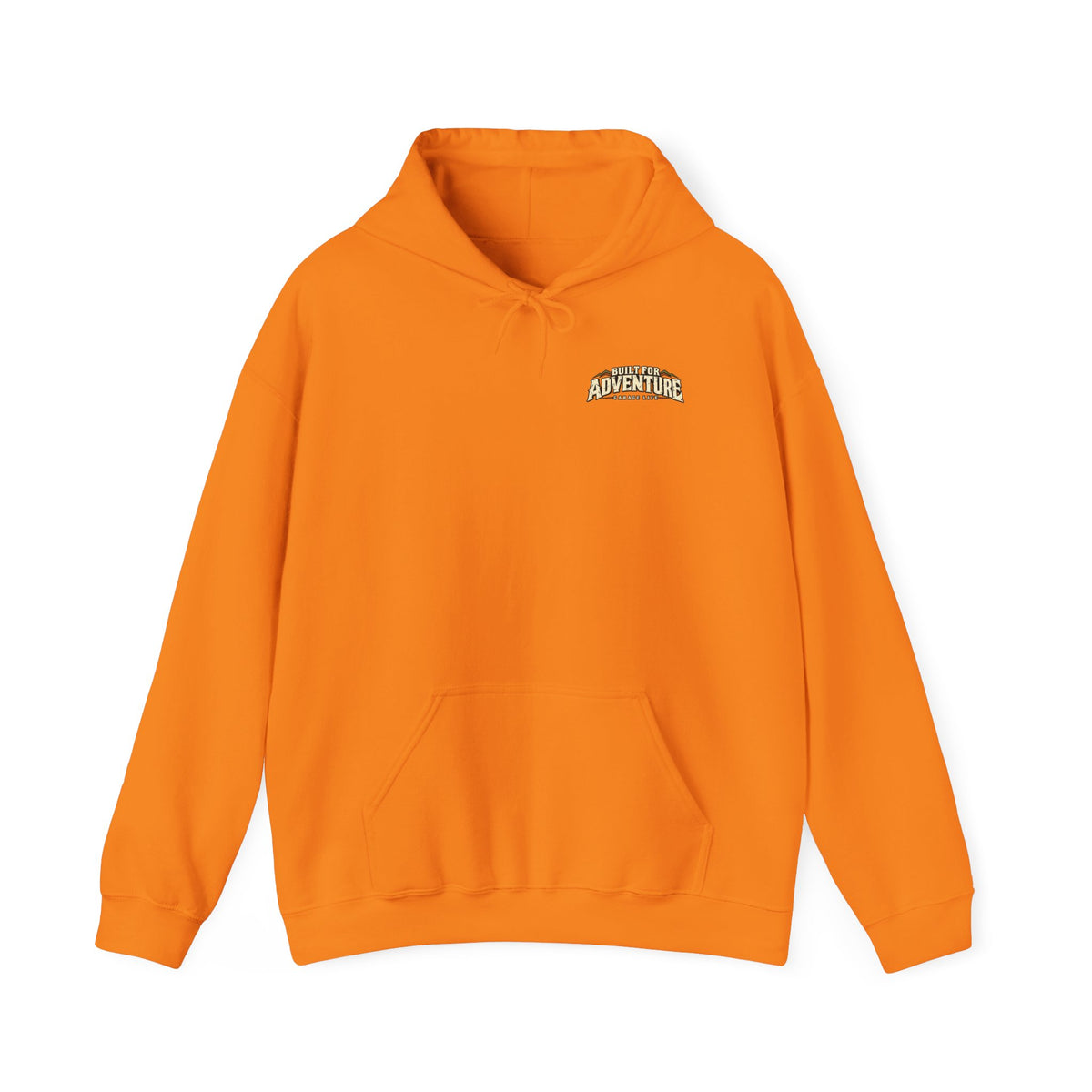 Built For Adventure Hoodie with Garage Life artwork by Print Gear
