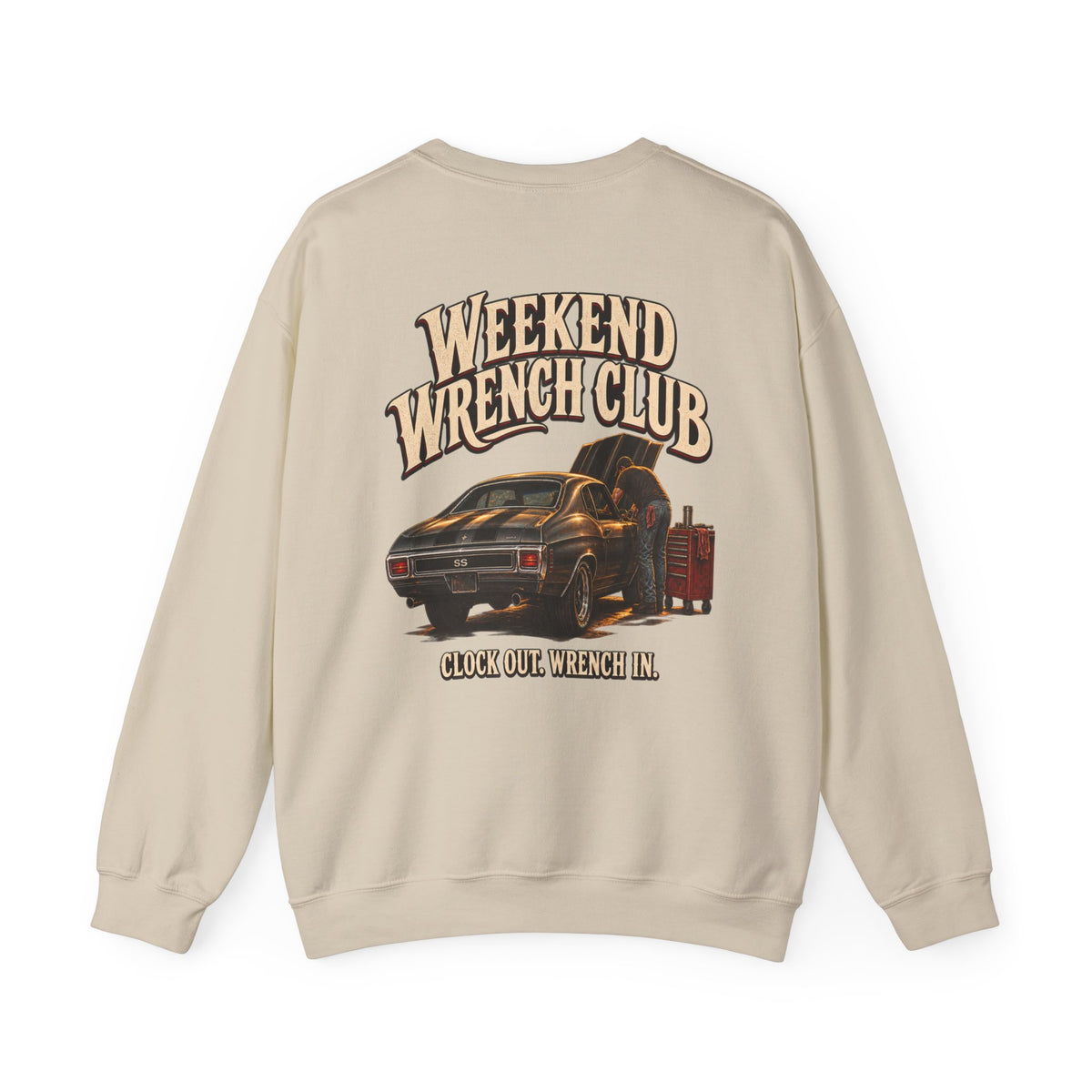 Weekend Wrench Club Crewneck Sweatshirt