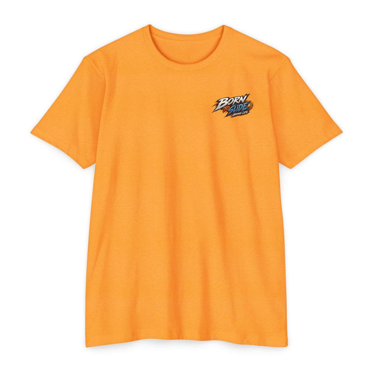 Born To Slide T-Shirt with Garage Life artwork by Print Gear