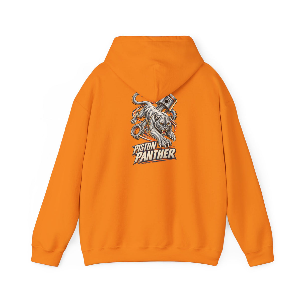 Piston Panther Hoodie with Garage Life artwork by Print Gear