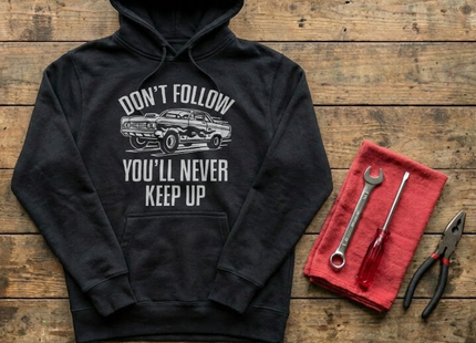 Weekend Warrior Muscle Car Hoodie