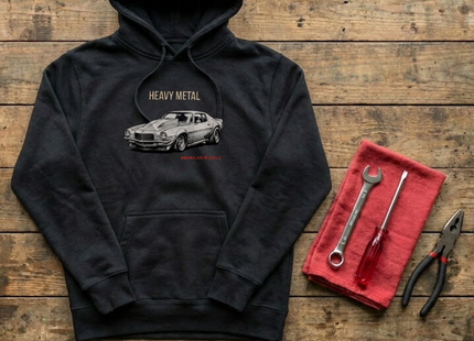 Heavy Metal Mustang Hoodie