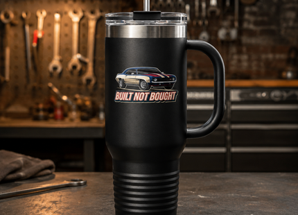 Built Not Bought 40oz Travel Mug