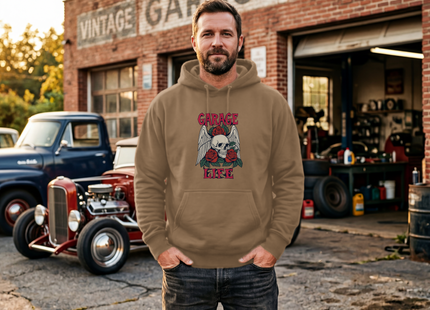 Garage Life Skull Wings Hoodie