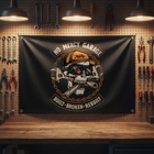No Mercy Garage Banner