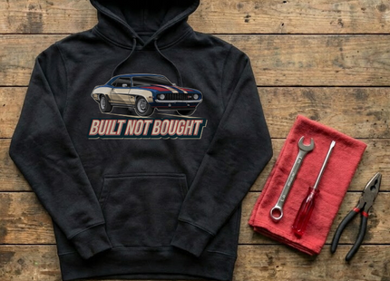 Garage Skull Badge Hoodie
