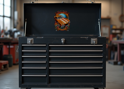 Legends Don’t Rust die-cut sticker