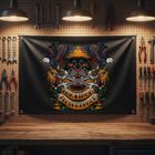 Piston Panther Garage Banner