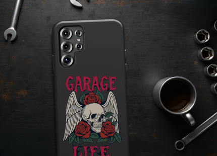 Garage Life Skull Wings Phone Case