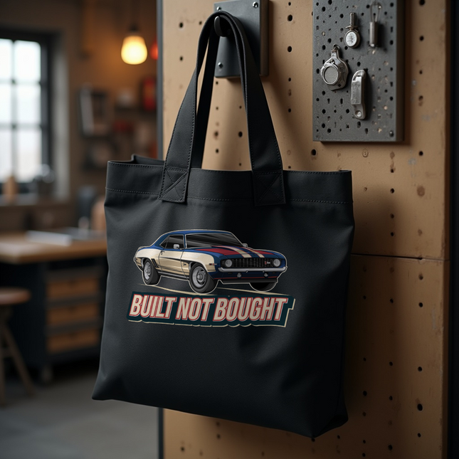 Built Not Bought Tote Bag