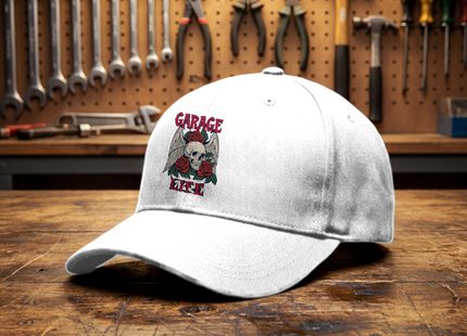Garage Life Skull Wings Baseball Cap