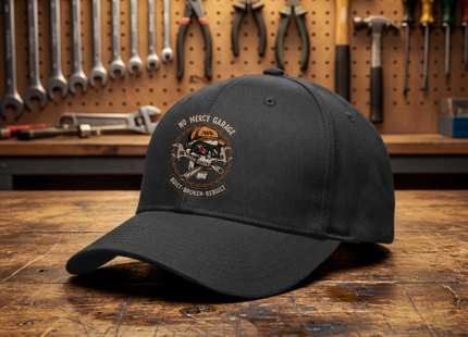 No Mercy Garage Baseball Hat