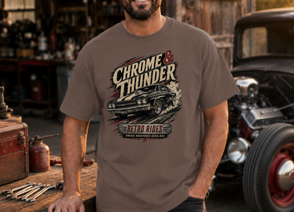 Chrome & Thunder Premium Heavyweight T-Shirt