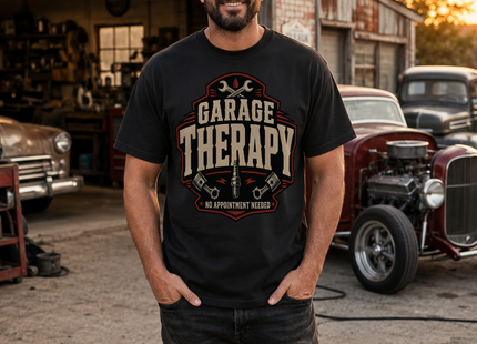 Garage Therapy Premium Heavyweight T-Shirt