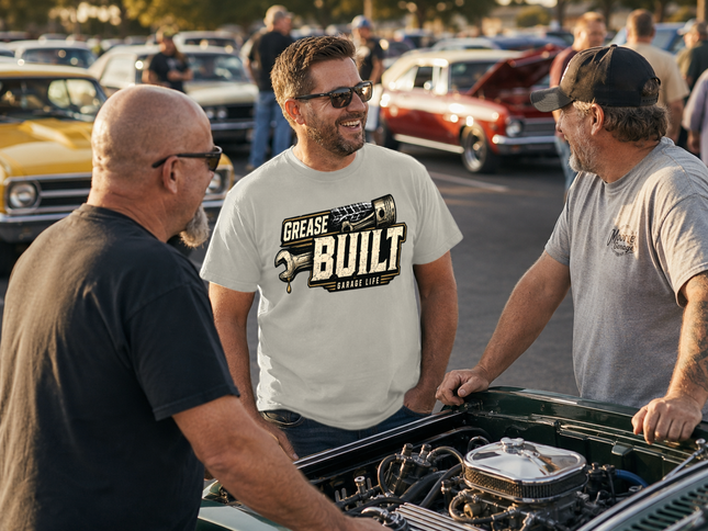 Grease Built Premium Heavyweight T-Shirt