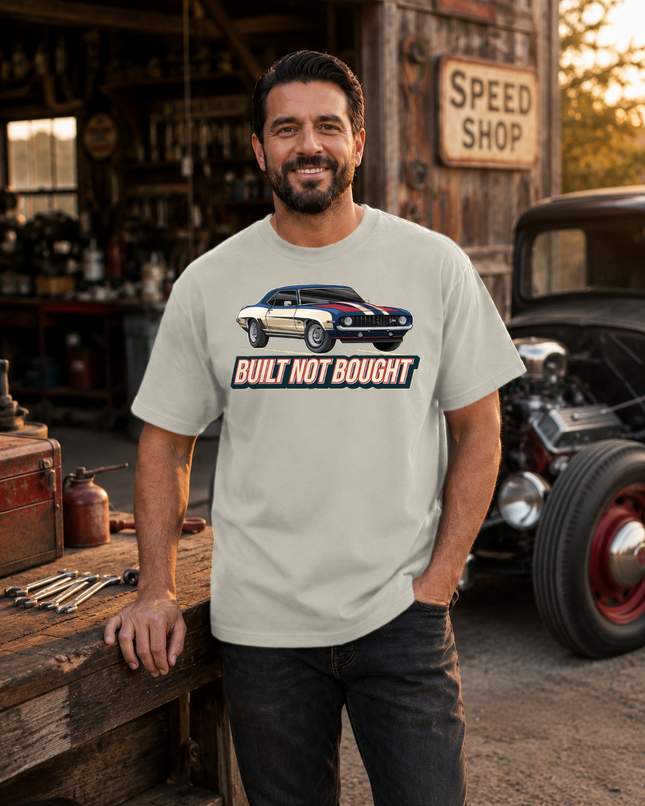 Built Not Bought Premium Heavyweight T-Shirt