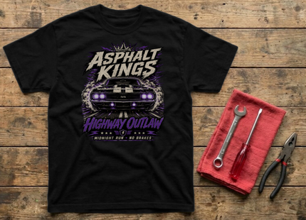 Highway Outlaw Premium Heavyweight T-Shirt