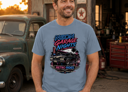 Neon Garage Nights Standard T-Shirt