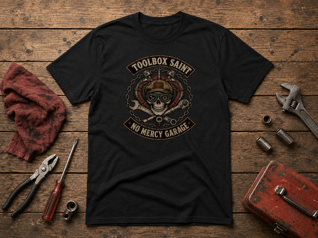 Toolbox Saint Skull Standard T-Shirt