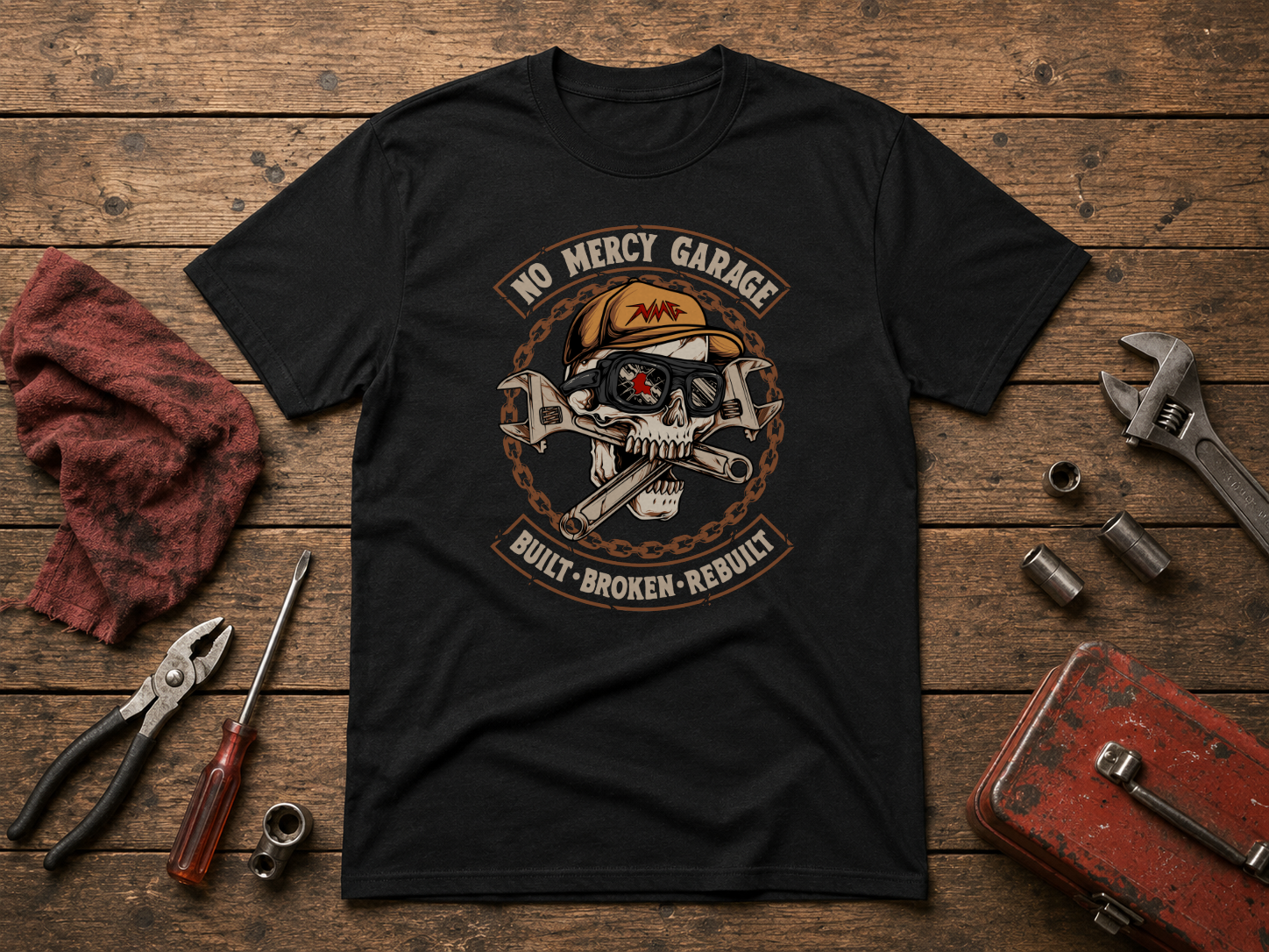 No Mercy Garage Standard T-Shirt