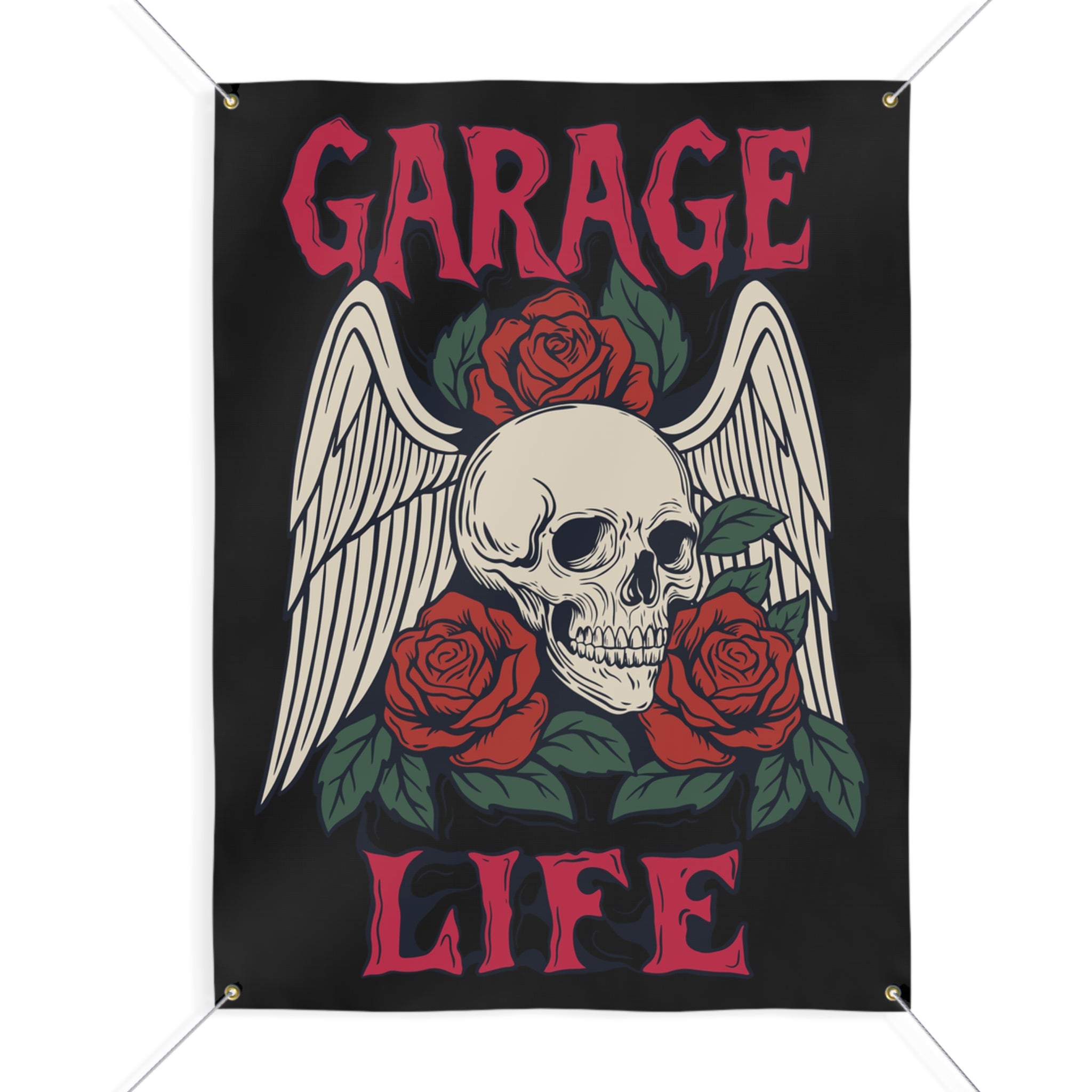 Grease Angel Garage Banner