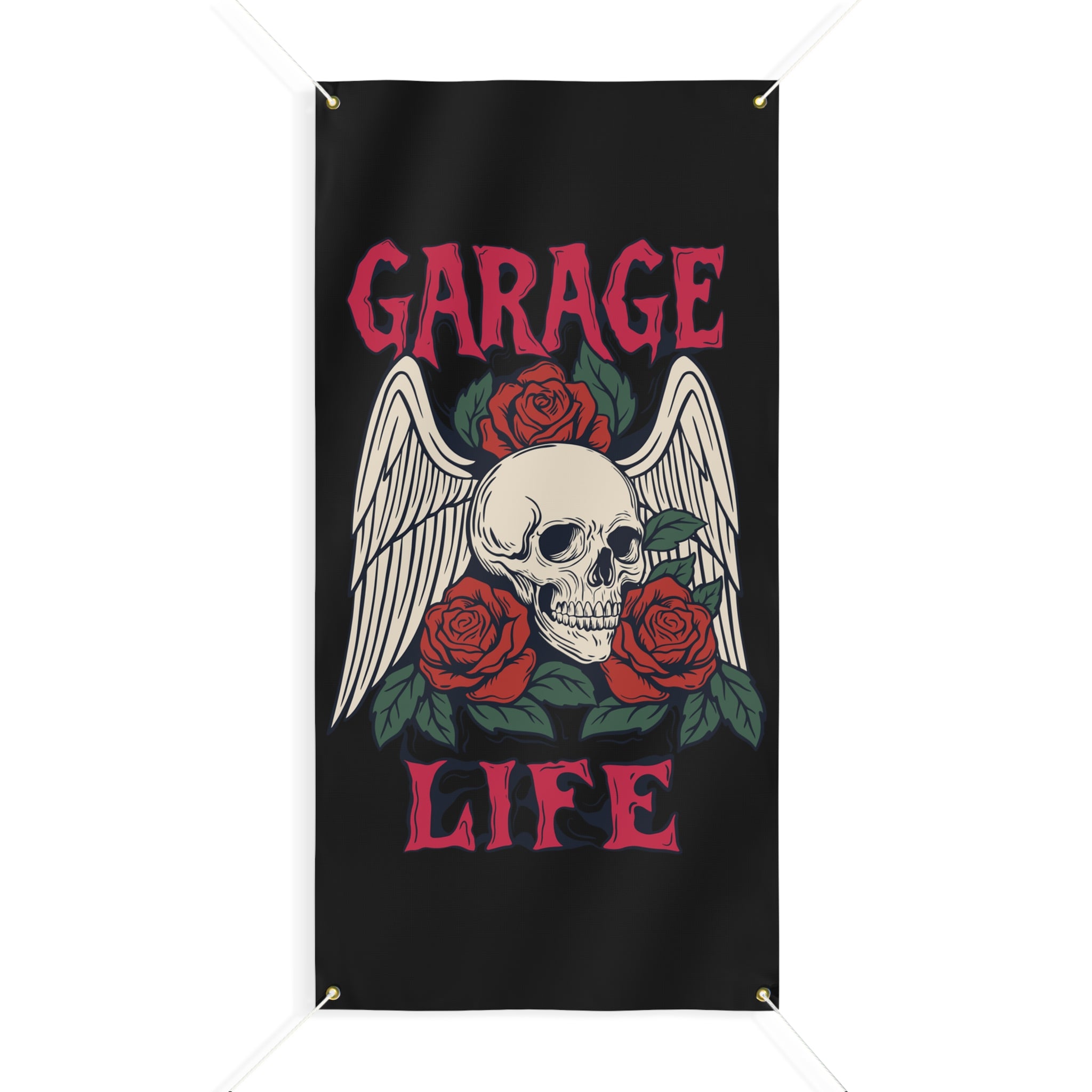 Grease Angel Garage Banner