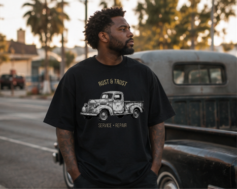 Rust & Trust Premium Heavyweight T-Shirt