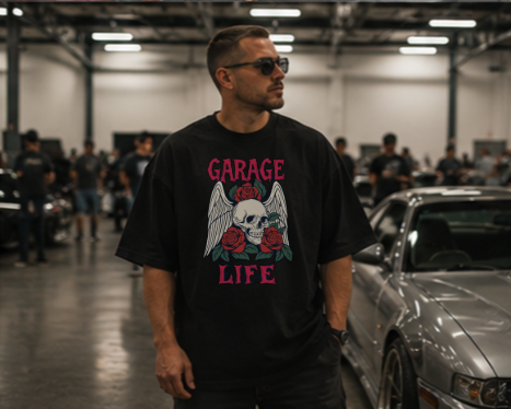 Grease Angel Premium Heavyweight T-Shirt
