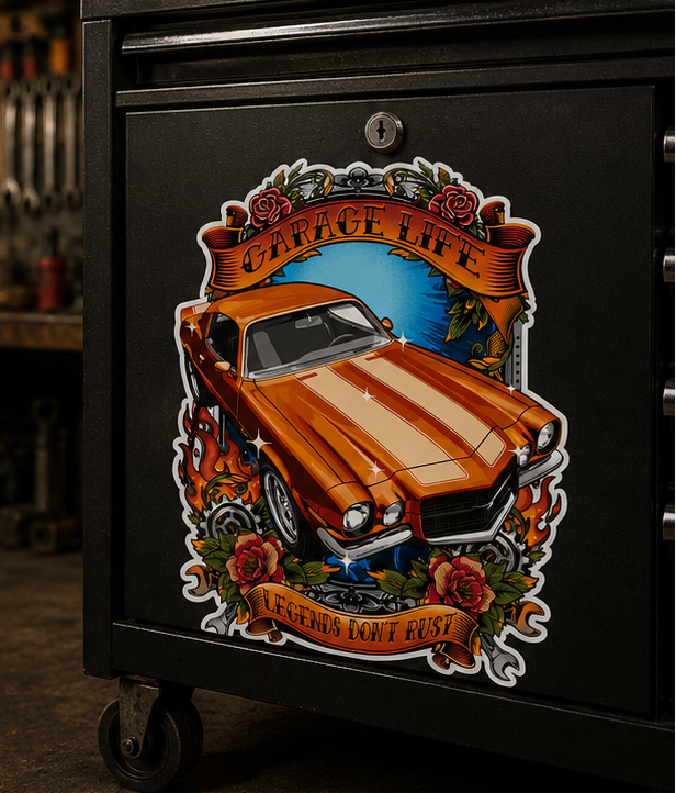 Legends Don’t Rust Sticker