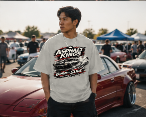 Born to Slide Premium Heavyweight T-Shirt